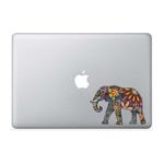 Colorful Elephant – 5 Inch – Apple Macbook Laptop Decal