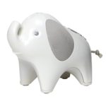 Skip Hop Moonlight & Melodies Nightlight Soother, Elephant, White