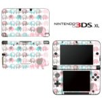 Elephant Pattern Decorative Video Game Decal Cover Skin Protector for Nintendo 3DS XL