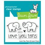Lawn Fawn Clear Stamps – Love You Tons #LF598