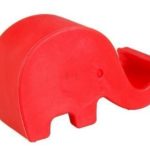 Vanki Super Cute Lovely Mini Elephant Cellphone Holder Stand for iPhone 5G 5S 4S S3 S4 S5 Galaxy Note 2 3(Red)