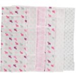 Luvable Friends Flannel 6 Piece Receiving Blankets