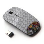 KOOLmouse [ Optical 2.4G Wireless Computer Mouse ] [ Indian Elephant Vintage Floral ]