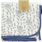 Touched by Nature Organic Receiving Blanket, Elephant
