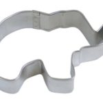 R&M Cookie Cutter, 3.5-Inch, Elephant, Tinplated Steel