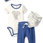 Touched by Nature Baby Girls’ Organic Layette Set 4-Piece