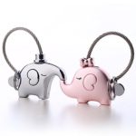 Joinor Fantastic Kissing Elephants Couple Keychain Key Pendant Key Accessories Car Business Gifts