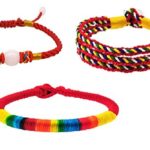 Mandala Crafts Kabbalah Amulet Lucky Knot Protection Rope Red String Bracelet
