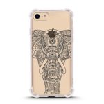 iPhone 7 Shock Absorbent Case (4.7 inch screen), elephant walking Design