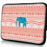 MySleeveDesign 14 Inch Notebook Sleeve Laptop Neoprene Soft Case Pouch Bag 14 / 14.1 Inch – SEVERAL DESIGNS & SIZES Available – Aztec Elephant