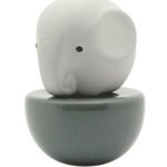 LIVELY BREEZE Ceramic Fragrance Diffuser – Grey Baby Elephant