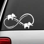 D1111 Elephant Infinity Decal Sticker