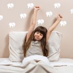 KoalaBear Brand Girls Wall Decals Lovely White Elephants Wall Décor For Children Nursery/Bedroom/Playroom, 27 PCS