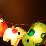 1 Set Handmade Lighting String 20 Elephants Lights Hanging Lamp Mixed Colors Home Decoration, Patio, Living Room, Kid Toys, Yard & Garden Indoor Outdoor, Birthday, Christmas, Wedding, New Year, Anniversary, Ceremony, Valentine Party