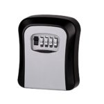 Elephant XuWall-mounted combination key box/key safe, grey/black for sharing your keys securely.