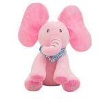 Pink Elephant Peek A Boo Animated Flappy Plush Toys … …