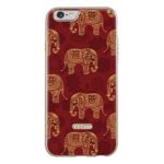 VX Case for iPhone 6 and 6S (Elephant Prints) – Hard 2 Part Protection TPU -Beautiful Apple Case