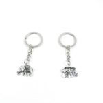Keyring Keychain Keytag Key Ring Chain Tag Door Car Wholesale Jewelry Making Charms B4OD8 Thai Elephant