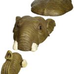 Design Toscano In For a Swim Elephant Lawn Sculpture
