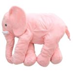 MorisMos Stuffed Elephant Plush Toy Pink 24 inch/60cm