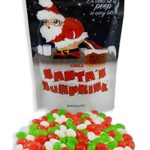 Santa’s Surprise Stocking Stuffer Candy (Christmas Jelly Beans – 8.3oz) 1/2 LB – Santa Candy – Candy Gag Gift – Christmas Candy – White Elephant Gift