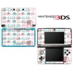 Elephant Pattern Decorative Video Game Decal Cover Skin Protector for Nintendo 3Ds (not 3DS XL)