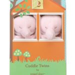 Angel Dear Cuddle Twin Set, Pink Elephant