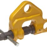 Elephant Lifting WF-1 Screw Type Clamp, 1 ton Capacity, 0.003″ – 1-9/16″ Jaw Opening, Made in Japan