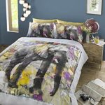 #BEDDING ELEPHANT DREAM FLORAL WATERCOLOUR USA QUEEN SIZE (230CM X 220CM – UK KING SIZE) DUVET COMFORTER COVER