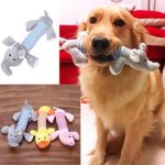 Carlie 3 Pcs/Pack Dog Toys Pet Puppy Chew Squeaker Squeaky Funny Duck Pig Elephant For Your Pet
