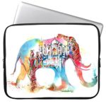 TsuiWah (TM) Fashion Cute ELEPHANT Neoprene Laptop Soft Sleeve Case Bag Pouch Cover for 13 Inch Laptop Sleeve Macbook / Macbook Pro 13 / Macbook Air 13 Sleeve Case 13.3 Inch Dell / Hp /Lenovo/sony/ Toshiba / Ausa / Acer /Samsun Ultrabook Bag Cover