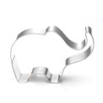 GXHUANG Animal Elephant Sugar Biscuit Cookie Cutter – Stainless Steel (Elephant)