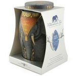 Williamson Earl Grey Elephant Tea Caddy – Includes 40 Kenyan Earl Grey Tea Bags in a Reusable and Stylish Elephant-Themed Container