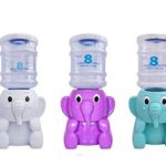 Joyloading Cartoon Elephant Water Dispenser Office Mini Bottled Water Cooler Drinking Holder Multicolor (Purple)
