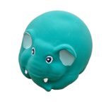Elite Rubber Dog Squeaky Toys for Small Dogs Funny Sound Puppy Ball Toys, Blue Elephant