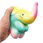 iLH® Crazy Squeeze Toys, ZYooh Squishy Cream Scented Slow Rising Stress Reliever Toy Charm Gift (Elephant)