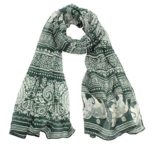 Auwer® Clearance Shawl Soft Wrap Scarves Womens Elephant Print Long Scarf Shawl Wrap Pashmina (C)