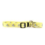 Yellow Dog Design Yellow Elephants Martingale Dog Collar-Size X-Small-3/4 Wide and fits Neck 9 to 12″