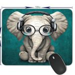 Mabel D. Silva Cool Funny Elephant Mouse Pad Game Office Thicker Mouse Pad Decorated Mouse Pad