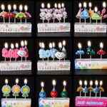 Zongheng Ecape Cartoon Animal Party Candles Cute Candles Handmade Craft Candles Western Cake Decoration Cake Candles 5 Candles a Set