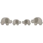 CakeSupplyShop Elephant Assortment Edible Sugar Decorations for Cakes and Cupcakes 16 count
