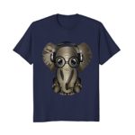 Baby Elephant DJ Gift Shirt Ladies Men Women Kids