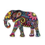 Elephant Sticker Decal By Megan J Designs – Laptop Window Car Vinyl Sticker