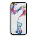 Cute Elephant Nose Spray Watercolors Graphic design iPhone case for iPhone 7 iPhone 8