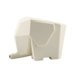 Agile-Shop Cute Elephant Design Plastic Cutlery Drainer Storage Holder Box for Home Kitchen, Bathroom, Toothbrush, Small Knife Accessories (Beige)