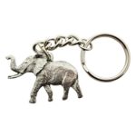 Elephant Keychain ~ Antiqued Pewter ~ Keychain ~ Sarah’s Treats & Treasures