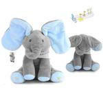 Flappy Ear Liam The Elephant Peek-a-boo Interactive Sing and Play Plush Toy for Baby