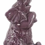 Urban Trends Collection 10810-UT Decorative Ceramic Elephant Purple