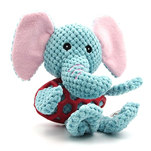 elephant plush dog toy