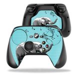 MightySkins Protective Vinyl Skin Decal for Valve Steam Controller case wrap Cover Sticker Skins Musical Elephant
